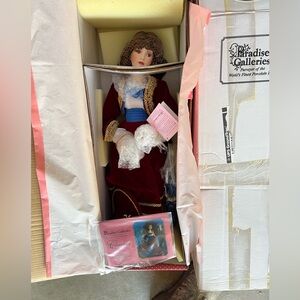 Patricia Rose Charlene Paradise Galleries Victorian Doll NIB w/ COA